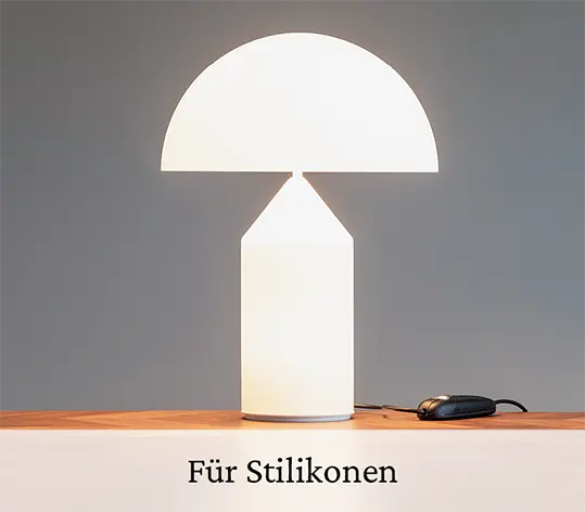 Fur Stilikonen Tischleuchte Oluce Atollo